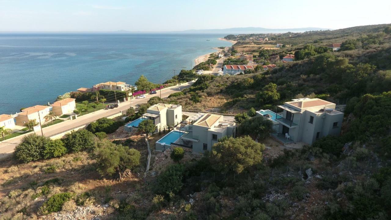 Villa Blue Sea Spathíon Buitenkant foto